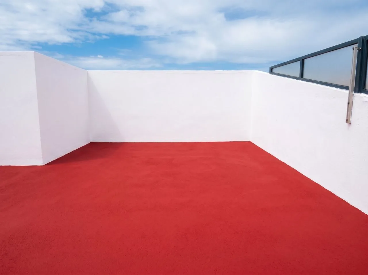 Pintura e impermeabilização de pavimento de terraço